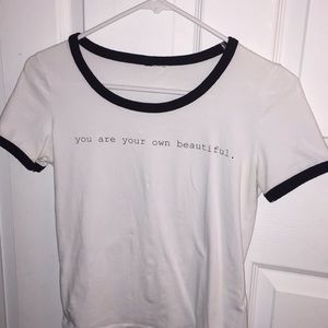 Forever 21 cropped tee